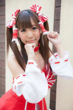 Ayane(あやね) 《東方Project》Hakurei Reimu(博麗霊夢) [Wolf Fang!!](100P)-粉嫩,丝袜,红色,COS