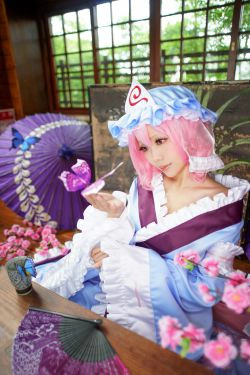 Ely 《東方Project》Saigyouji Yuyuko(西行寺幽々子)(100P)-古典,COS