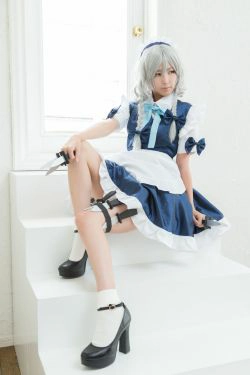 Na-san(なーさん) 《東方Projec》Izayoi Sakuya(十六夜咲夜)  [Flameworks](100P)-COS