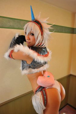 Non (Non SummerJack) 《Monster Hunter》Kirin Armor(74P)-翘臀,COS