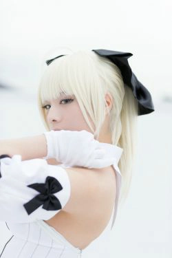 Usakichi(うさ吉)&Na-san 《Fate＼stay night》Saber 《甘城ブリリアントパーク》千斗いすず [Flameworks](100P)-COS