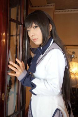 華群みさき 《魔法少女まどか☆マギカ》Akemi Homura(暁美ほむら)  [HONEY BUNNY](100P)-丝袜,黑丝,COS
