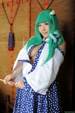 丹雫ひよ (Nishizuku Hiyo) 《Touhou Project》Kochiya Sanae 早苗ちゃん  [HiyoHiyo Club](100P)-COS