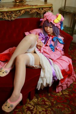 天使みゅ (Tenshi Myu) 《Touhou Project》Patchouli Knowledge [Sugar Myuku](100P)-COS