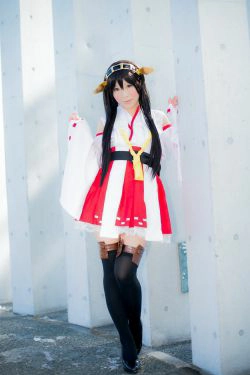 真白ゆき (Mashiro Yuki) 《Kantai Collection》Haruna(100P)-COS