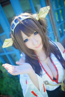 绫香サク 《Kantai Collection》Kongou(金剛) [Shooting Star s](115P)-海边,COS