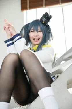 天使みゅ (Tenshi Myu) 《Kantai Collection》Tokitsukaze [Sugar Myuku](100P)-黑丝,COS
