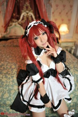 绫香サク (Saku サク Saku Ayaka) 《クイーンズブレイドQueen s Blade》アイリ & Alleyne(130P)-COS