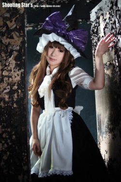 绫香サク (Saku サク Saku Ayaka) 《東方Project》霧雨 魔理沙 Kirisame Marisa(85P)-COS