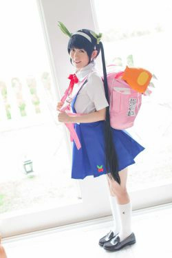 荒木まい (Araki Mai) 《化物語》Hachikuji Mayoi(八九寺真宵) [@factory](40P)-萝莉,COS