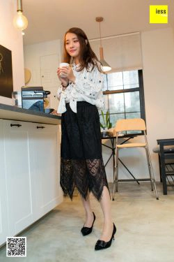 [异思趣向IESS] 模特：婉萍 《婉萍的下午茶时光》(90P)-连衣裙,清纯,美脚
