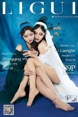[丽柜Ligui] 网络丽人 钟情&凉儿(90P)-丝袜,姐妹花,古典,丝足