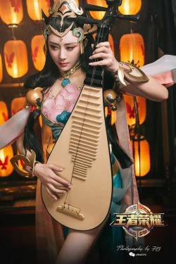 [头条女神wordgirls]  莫晓希 王者荣耀杨玉环COS(18P)-古典,COS