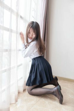 [风之领域] NO.048 百褶裙黑丝(45P)-少女,黑丝