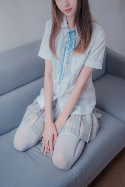 [风之领域] NO.065 格子裙吊带白丝(46P)-白丝