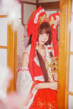 [萝莉COS] 疯猫ss《灵梦》(40P)-古典,COS