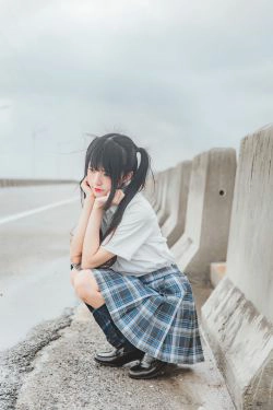[萝莉COS] 桜桃喵《耳畔的风》(27P)-校服,海边,清纯,少女