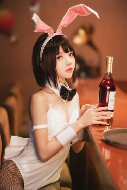 [萝莉COS] 桜桃喵《(加藤惠)兔女郎》(29P)-兔女郎,COS