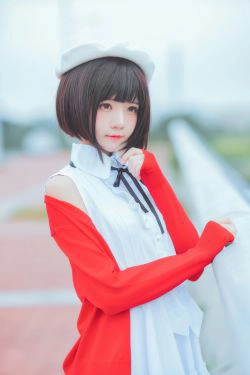 [萝莉COS] 桜桃喵《(加藤惠)常服》(33P)-清纯,少女,COS