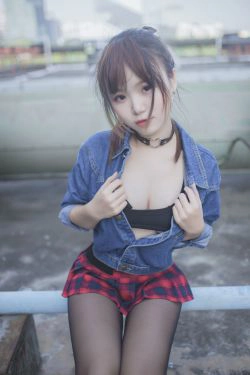 Yoko宅夏《红色格子》(32P)-黑丝,xiong,RU
