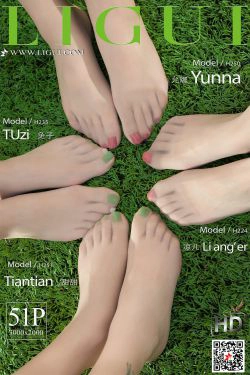 [丽柜Ligui] 网络丽人 Model 兔子&凉儿&甜甜&允娜(52P)-足球宝贝,姐妹花,极品