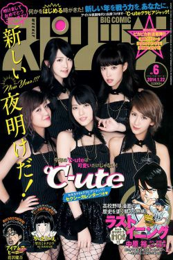 [Weekly Big Comic Spirits] 2014年No.06 ℃-ute(7P)-明星