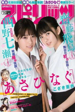 [Weekly Big Comic Spirits] 2017年No.21-22 齋藤飛鳥 西野七瀬(11P)-姐妹花