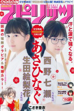 [Weekly Big Comic Spirits] 2017年No.41-42 西野七瀬 生田絵梨花(9P)-姐妹花