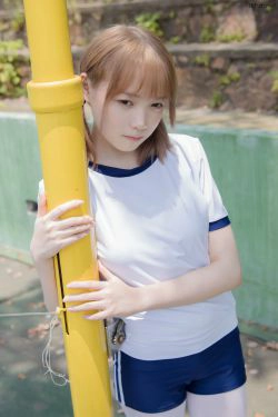 [森萝财团] Aika 80D白丝外景体操服(107P)-体操,户外,阳光