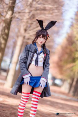 [Fantasy Factory] 小丁Cosplay - JK制服 水手小兔 外拍(66P)-COS
