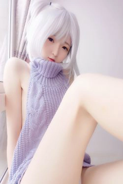 [萝莉COS] 一小央泽 - 毛衣(19P)-毛衣,COS