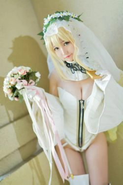 [萝莉COS] Nagesa魔物女本 白衣骑士(45P)-COS