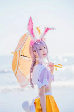 [萝莉COS] 桜桃喵 - 公孙离(40P)-海边,COS