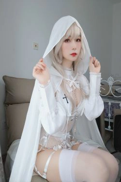 [萝莉COS] 白银 - 纯白圣女(56P)-COS,白丝