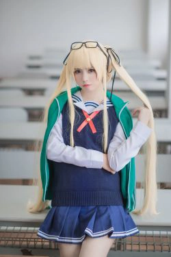 [萝莉COS] 白金Saki - 校服(29P)-学生装,校服