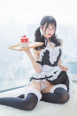 [萝莉COS] 逐月su - 女仆(54P)-女仆,福利