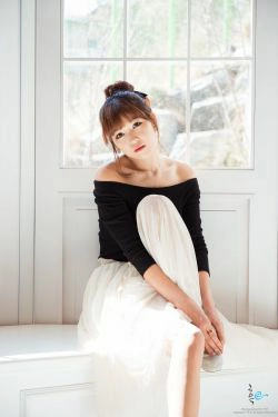 [韩国美女] 李恩慧 - 白色淑女长裙(50P)-长裙,清纯