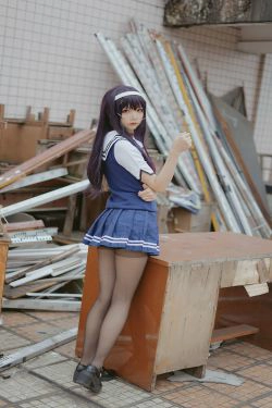 [萝莉COS] 清纯少女五更百鬼 - 学姐校服(25P)-校服