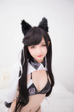 [萝莉COS] 神楽板真冬 ATAGO-LATEX VER (胶袜)(150P)-猫女
