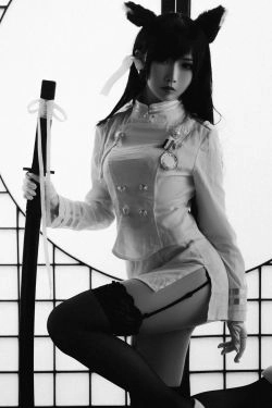 [萝莉COS] 面饼仙儿 - 爱宕原皮(19P)-猫女
