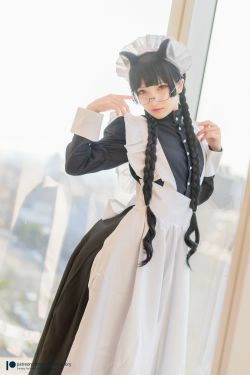 [Fantasy Factory] 小丁Cosplay - 黑猫女仆(48P)-猫女,COS