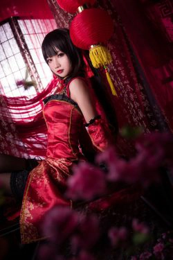 [萝莉COS] 鬼畜瑶 - 时崎狂三(22P)-旗袍,COS