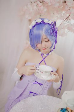 [萝莉COS] 木绵绵OwO - 雷姆生日(24P)-COS