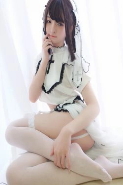 [萝莉COS] 一小央泽 - 白修女(32P)-COS,白丝