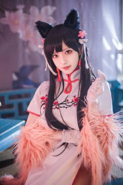 [萝莉COS] Shika小鹿鹿 - 爱宕旗袍(30P)-旗袍,COS