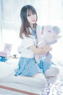 [喵糖映画] VOL.019 蓝白梦幻少女(46P)-清纯,少女