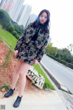 [纳丝摄影] NO.095 微微 迷彩少女户外肉丝(89P)-短裙,丝袜