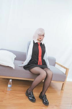 [轻兰映画] Grand.014  玛修常服(73P)-黑丝,COS