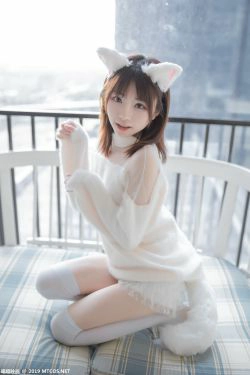 [喵糖映画] VOL.027 白丝猫耳(41P)-美腿,猫女,长筒袜