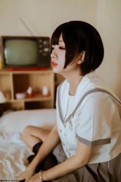 [喵糖映画] VOL.039 和风少女(40P)-水手服